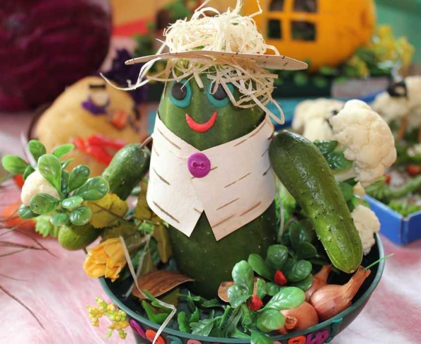Поделки из овощей для ребенка 4 5 лет